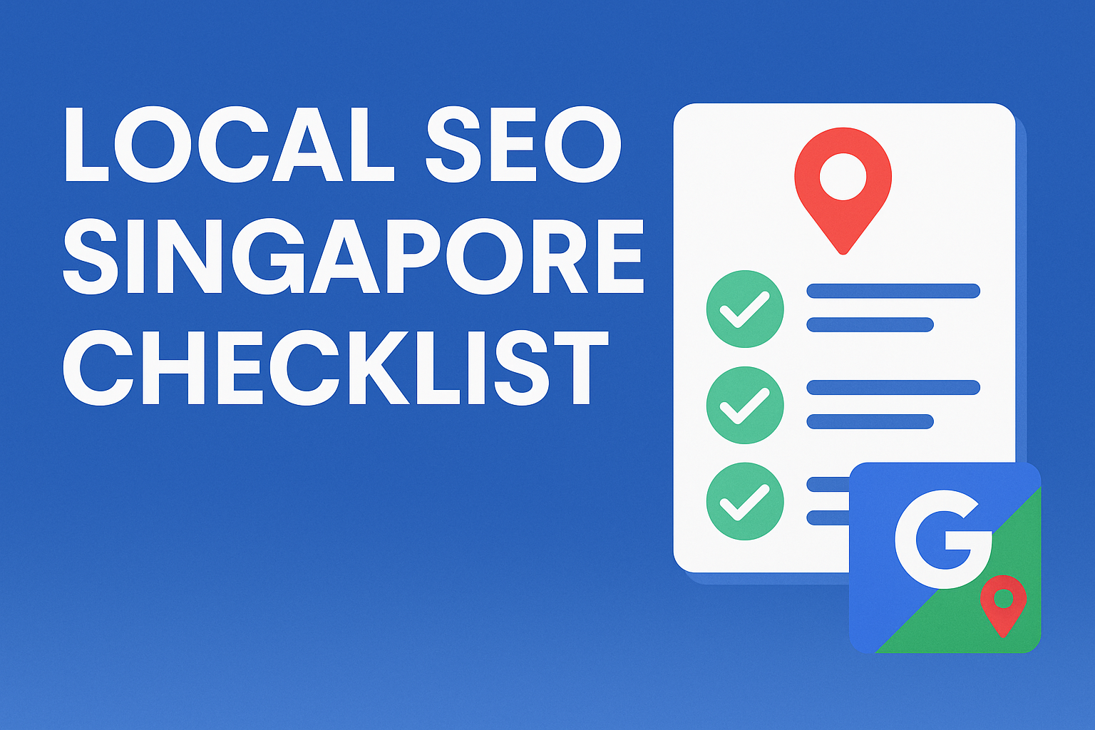 Local SEO Singapore: Checklist for Singapore Businesses