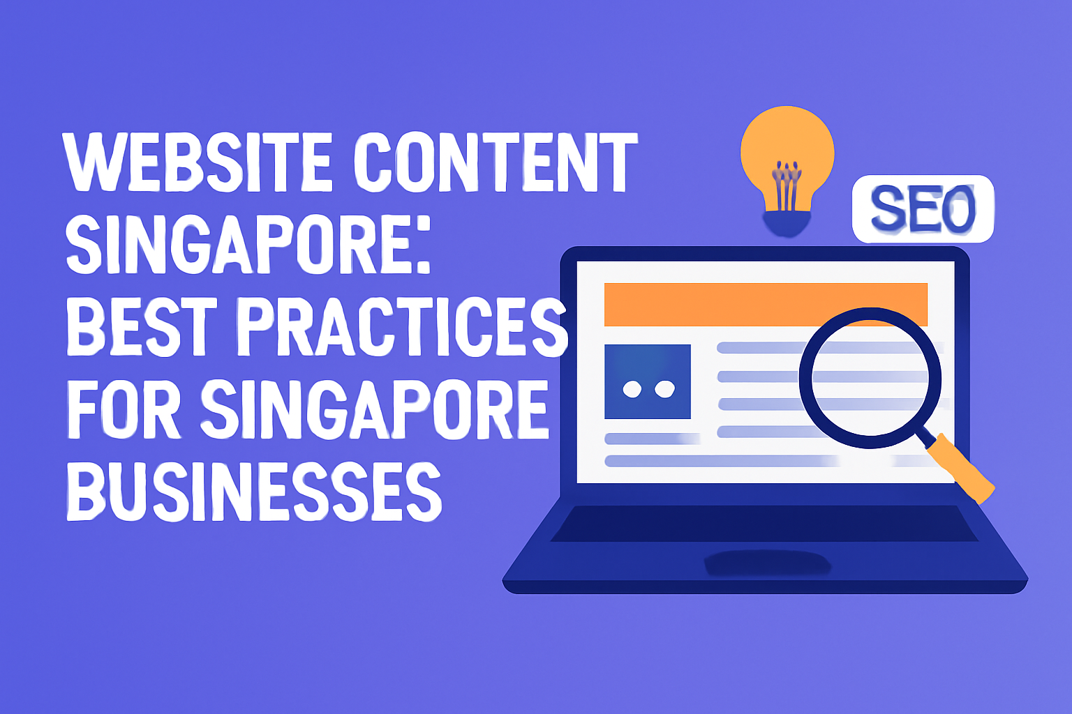 Website Content Singapore: Best Practices for Singapore Businesses